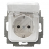 BUSCH JAEGERBJ combination socket with hinged lid 20 EUK-212