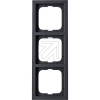 BUSCH JAEGERBJ frame triple black matt 1723-885KArticle-No: 092255