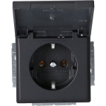 BUSCH JAEGERBJ combination box with lid black matt 20 EUK-885Article-No: 092280