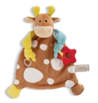 NiciCuddly blanket cow with teething ring and pacifier attachment 48892Article-No: 4012390488920