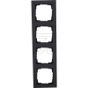 GIRA4-fold frame black matt 021409Article-No: 095475