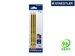StaedtlerNoris pencil 2=HB 3-pc. with rubber tip 122HbArticle-No: 4007817122006