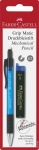 Faber CastellDruckbleistift 0,7mm mit 6 Minen Blister Grip MaticArtikel-Nr: 4005401327974