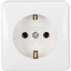 Martin-Kaisersurface-mounted socket, 1-way, chalk white 703/kwsArticle-No: 101825