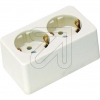 Martin-KaiserAP socket 2-way white 715/wsArticle-No: 101835