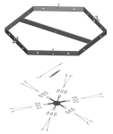 PSSOFlying bracket hexagonal CSA/CSKArticle-No: 11040955