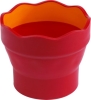 Faber CastellWater cup Clic and Go red 181517Article-No: 4005401815174