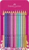 Faber CastellColoured pencils Sparkle normal 12-piece metal case 201737Article-No: 4005402017379