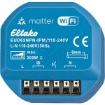 Eltakouniversal dimming actuator Wi-Fi, Matter certified. EUD62NPN-IPM/110-240VArticle-No: 112225
