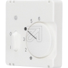 EGBCover for temperature controller 50x50 pure white with switch (RAL 9010) JZ-002.000