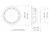 LAVOCEMSF051.22 5 Midrange-Woofer Ferrite Magnet Steel Basket DriverArticle-No: 12602512