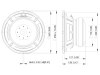 LAVOCESSF102.50L 10 Subwoofer Ferrite Magnet Steel Basket DriverArticle-No: 12602524