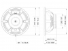 LAVOCEWAF154.02 15 Subwoofer Ferrite Magnet Aluminium Basket DriverArticle-No: 12602535