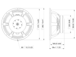 LAVOCEWAF154.01 15 Subwoofer Ferrite Magnet Aluminium Basket DriverArticle-No: 12602536