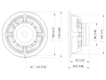 LAVOCEMAN061.80 6.5 Midrange-Woofer Neodymium Magnet Aluminium Basket DriverArticle-No: 12602611