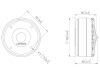 LAVOCEDF10.17 1 Compression Driver Ferrite MagnetArticle-No: 12602715