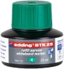 EddingRefill ink BTK25 for whiteboard marker green BTK25-004-Price for 0.0250 literArticle-No: 4004764780211