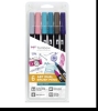 TombowFiber pen ABT Dual Brush Pen 6er Vintage Colors ABT-6P-5Article-No: 4003198104839