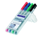 StaedtlerLumocolor foil pen medium Wl 315Wp4 4 series Et 315WP4Article-No: 4007817309278