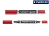 StaedtlerLumocolor Duo Permanent Marker Rot 348-2-Preis für 10 StückArtikel-Nr: 4007817348000