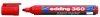 EddingBoard marker 360 red round tip Cap Off 360-002Article-No: 4004764391264