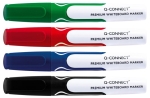 Q-ConnectWhiteboardmarker Premium 4ST sortiert Rundspitze KF11169Artikel-Nr: 5706002111694