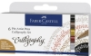 Faber CastellCalligraphy set of 6 cases Pitt Artist Pen 167506Article-No: 4005401675068
