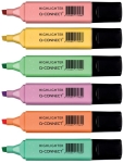 Q-ConnectHighlighter 6pcs pastel assorted Q-ConnectArticle-No: 5706002179632