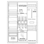 Alphatecconverter cabinet 100A Bayernwerk WMSK-100-3-7-210-01-VTAArticle-No: 134170