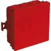 EGBSurface junction box 85x85x37mm red-Price for 10 pcs.Article-No: 141040