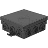 EGBAP-Verbindungsdose 100x100x42mm schwarz-Preis für 10 StückArtikel-Nr: 141070