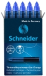 SchneiderOne Change rollerball cartridge blue-Price for 5 pcs.Article-No: 4004675124081
