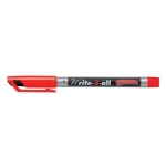 STABILOPermanent marker Write-4-all® superfine, 0.4mm, red 166/40Article-No: 4006381327961