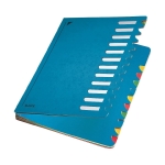 LEITZPultordner farbig 1-12, 12 Fächer, Pendarec-Karton, blau 5912-00-35Artikel-Nr: 4002432341047