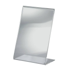 SIGELTable stand acrylic, A6 portrait, angled TA214Article-No: 4004360981814