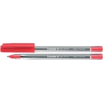SCHNEIDERBallpoint pen Tops 505, cap model, M, red, barrel color: transparent SN15060Article-No: 4004675004604