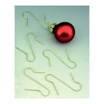 Ball hanger S hooks, 50 pieces, gold 14330-Price for 10 PackArticle-No: 4004942143302