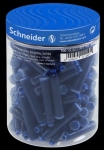 SchneiderInk cartridge blue, round box of 100, royal blue 6803Article-No: 4004675111401