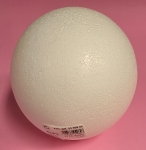 RayherStyrofoam ball white 12cm full 3300600Article-No: 4006166040603