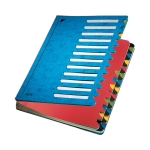 LEITZPultordner farbig 1-24, 24 Fächer, Pendarec-Karton, blau 5914-00-35Artikel-Nr: 4002432341078