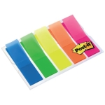 POST-ITAdhesive strips index fluorescent colors, 12x43mm, 5x20 pieces, transparent 683HF5Article-No: 0051141909943