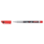 STABILOPermanent marker Write-4-all® fine, 0.7 mm, red 156/40Article-No: 4006381136372