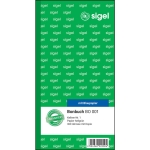 SIGELReceipt book waiter no. 1, 10.5x20cm, with blue paper, 360 tear-offs, light green BO001Article-No: 4004360920004