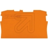 WAGOAbschlussplatte orange 2002-1292Artikel-Nr: 162450