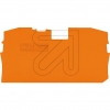 WAGOAbschlussplatte orange 2010-1292Artikel-Nr: 162480