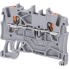 WAGO2-wire feed-through terminal with push-button 1.5 mm² gray 2201-1201Article-No: 163155