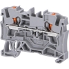 WAGO2-wire feed-through terminal with push-button 4 mm² gray 2204-1201Article-No: 163165