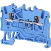 WAGO2-Leiter-Durchgangsklemme mit Drücker 1,5 mm² blau 2201-1204Artikel-Nr: 163180