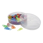 WEDOPaper clips VX, 25mm, 100 pieces, color-sorted 1267-Price for 100 pcs.Article-No: 4001782001151