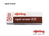 rotringEraser B20 Rotring R551120Article-No: 4006856551211